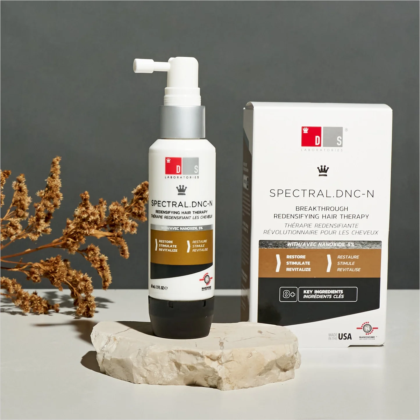 DS SPECTRAL DNC-S MAX DUAL HAIR SUPPORT SYS.60ML#11019 5