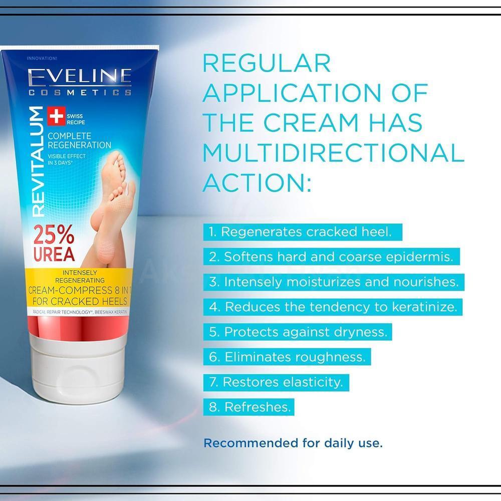 EVELINE REVITALUM CRACK HEEL CREAM 75ML#7944 3