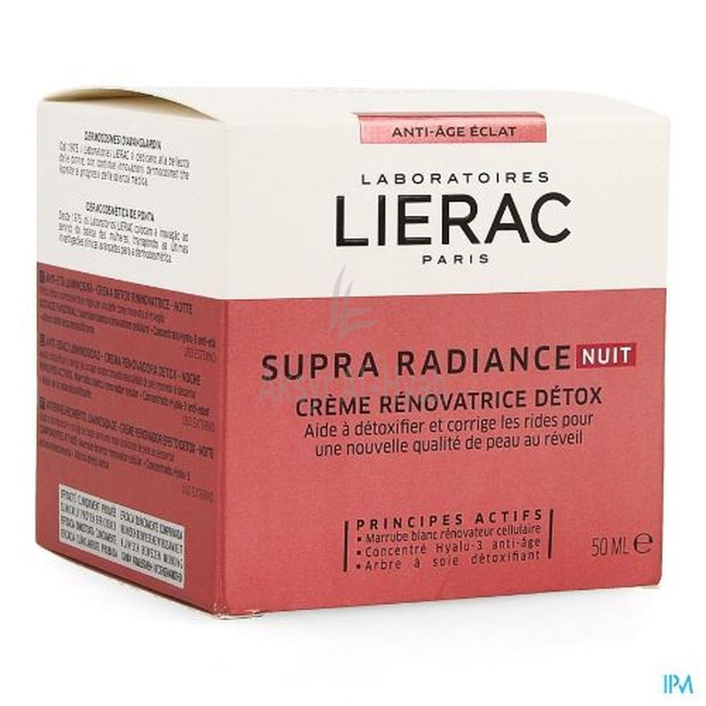 LIERAC SUPRA RADIANCE RENEW.NIGHT CR.50ML