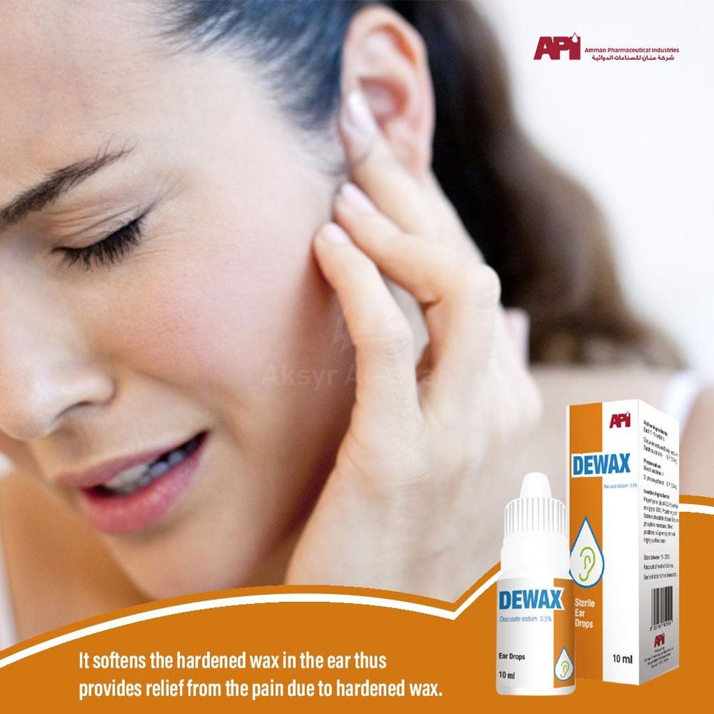 DEWAX EAR DROPS 10ML 1