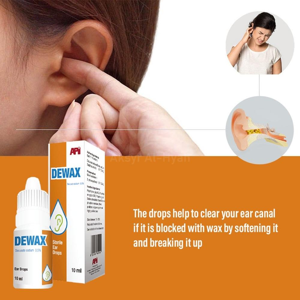 DEWAX EAR DROPS 10ML 2