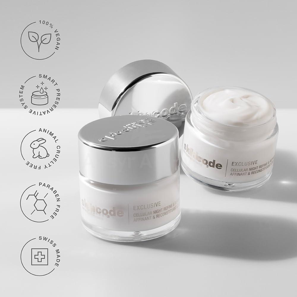 SKINCODE CELL.NIGHT REFINE&REPAIR CR.50ML#5023 4