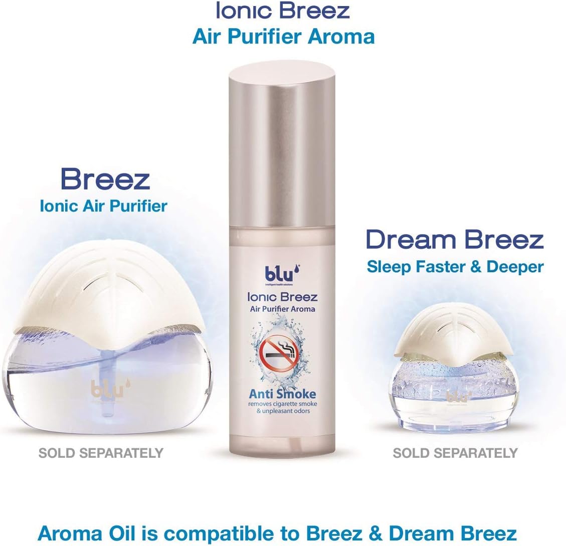 BLU IONIC BREEZ AIR PURIFIER AROMA ANTI-SMOKE 100ML 2