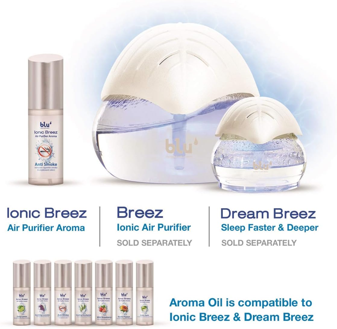 BLU IONIC BREEZ AIR PURIFIER AROMA ANTI-SMOKE 100ML 3