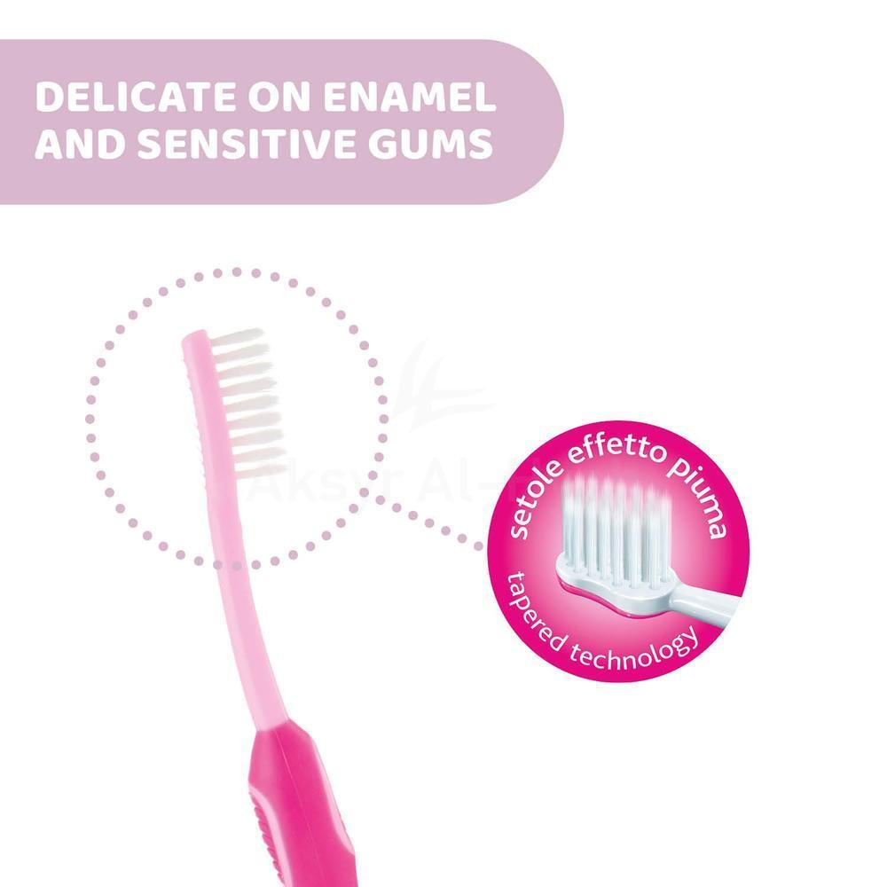 CHICCO BABY MILK TEETH BRUSH 3-6Y GIRL #90791 3
