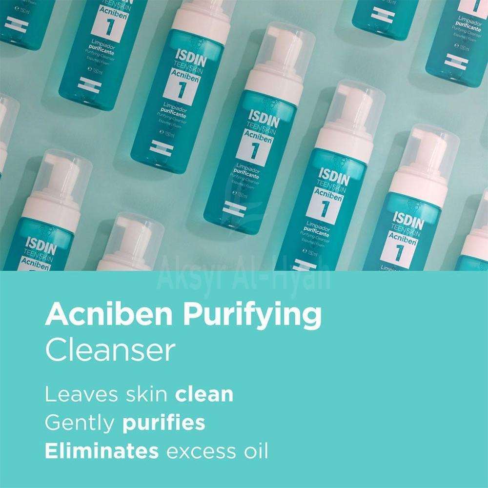 ISDIN TEEN RX ACNIBEN REPAIR PURIFYING CLEANSER FOAM 150ML#ISD023 3