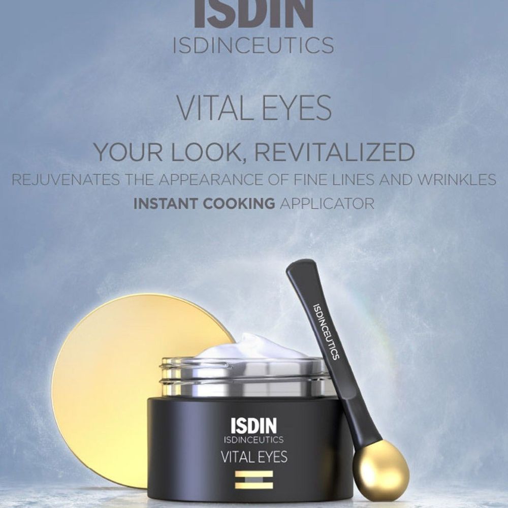 ISDIN CEUTICS REJUVANATE VITAL EYE CREAM 15G #ISD105 1