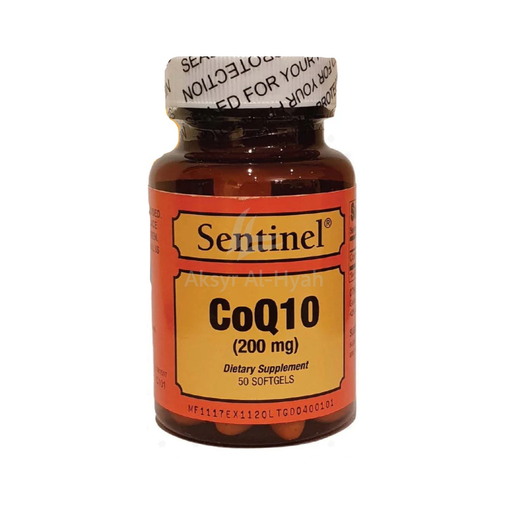 SENTINEL COENZYME Q10 200MG S/GELS 50'S