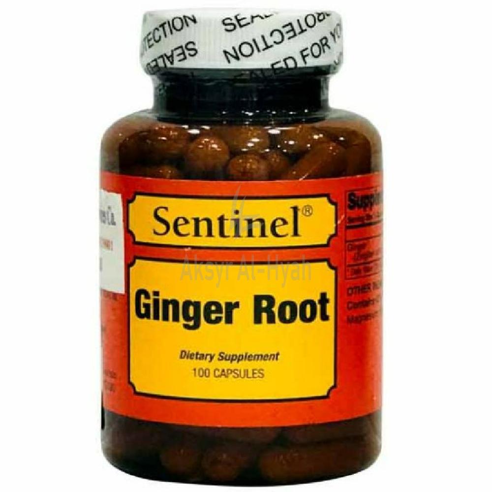 SENTINEL GINGER ROOT 550MG CAP 100'S