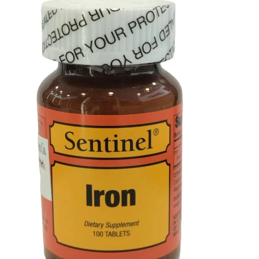 SENTINEL IRON 28MG TAB 100'S