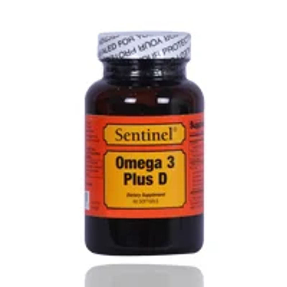 SENTINEL OMEGA 3 PLUS D SOFTGELS 60'S