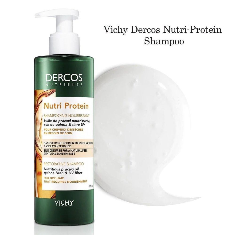 VICHY DERCOS NUTRI PROTEIN SHAMPOO 250ML #FM22884 4