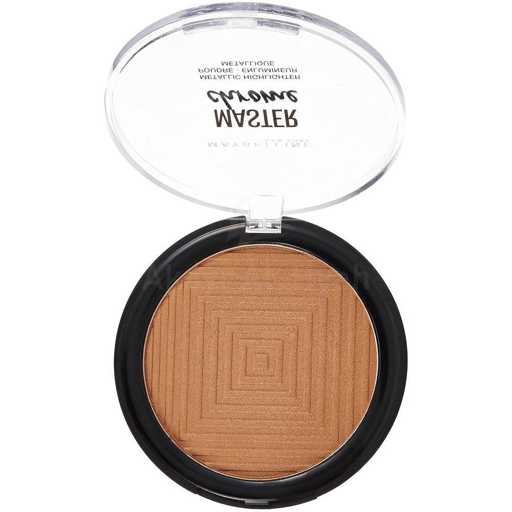 MAYBELLINE FACE STUDIO CHROME METALIC HIGHLIGHTER 150 MOLTEN BRONZE #FM0021192 1