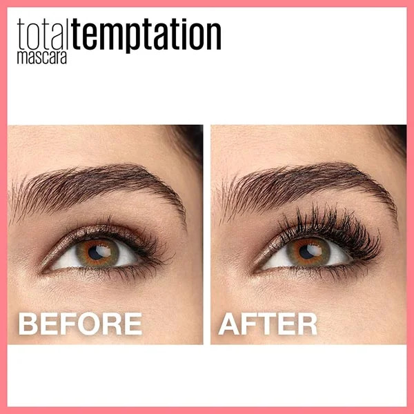 MAYBELLINE TOTAL TEMPTATION MASCARA BLACK 8.6ML #FM0021305 2