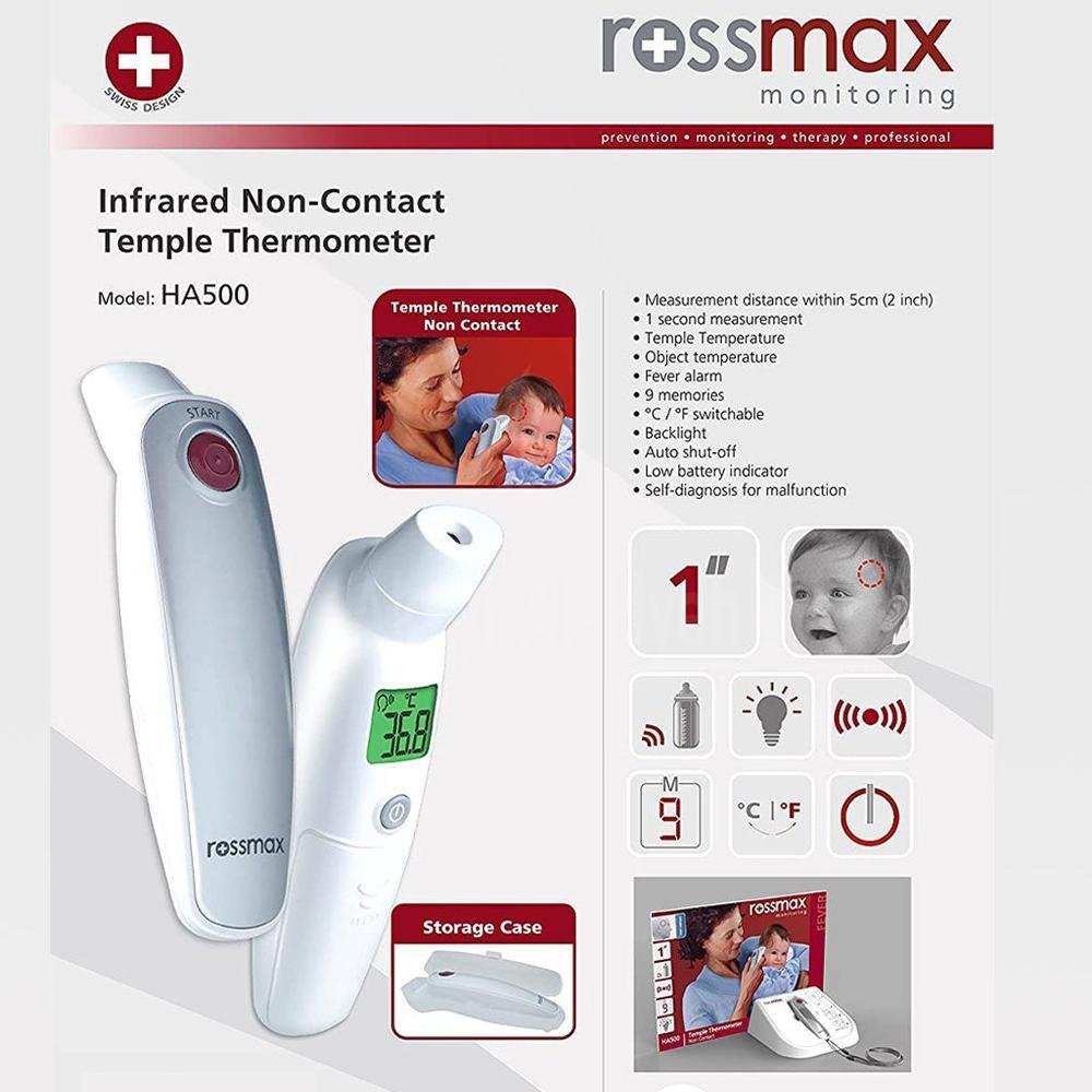 ROSSMAX NON CONTACT THERMOMETER QUITE HA500 #0666 3