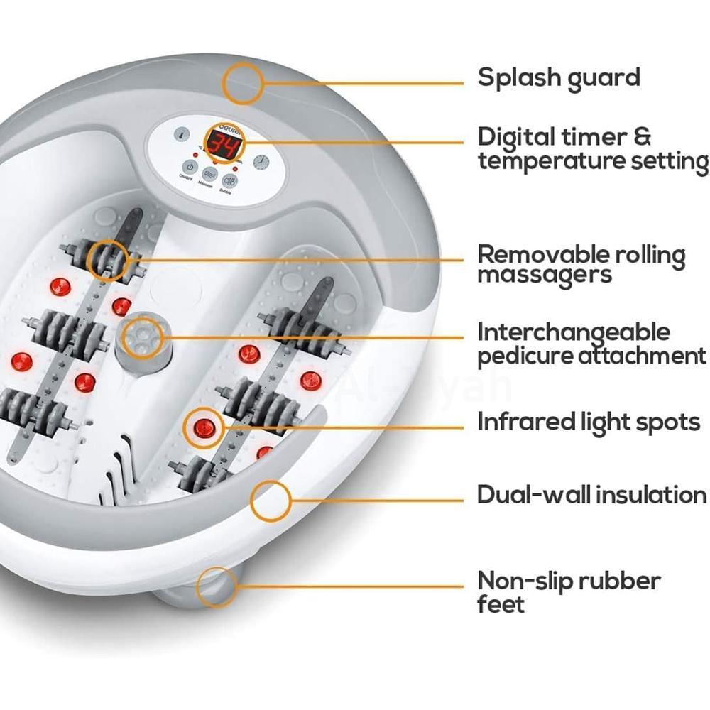 BEURER [FB 50] FOOTBATH MASSAGER #15701 4