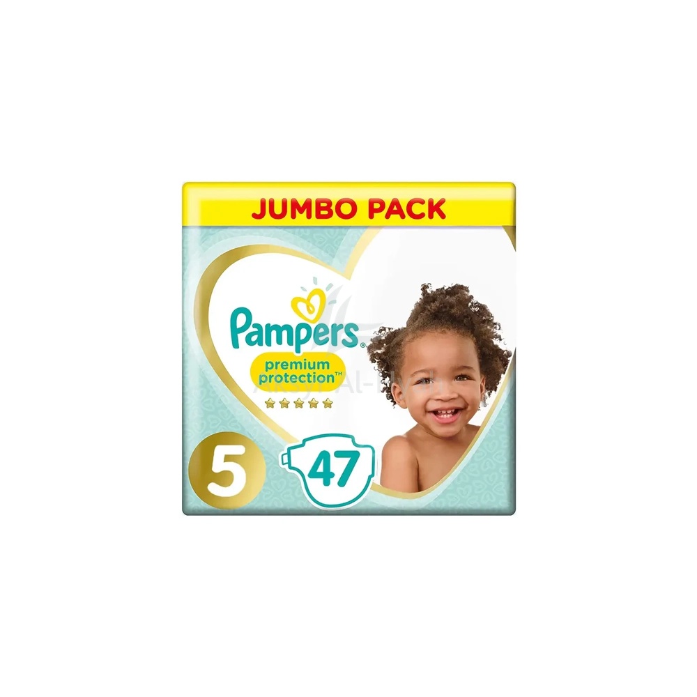 PAMPERS 5 PREMIUM CARE DIAPER 11-16KG 47'S #1700