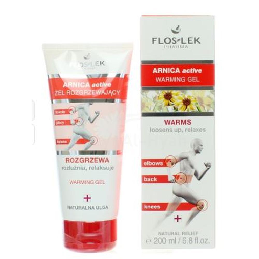 FLOSLEK ARNICA ACTIVE WARMING GEL 200ML