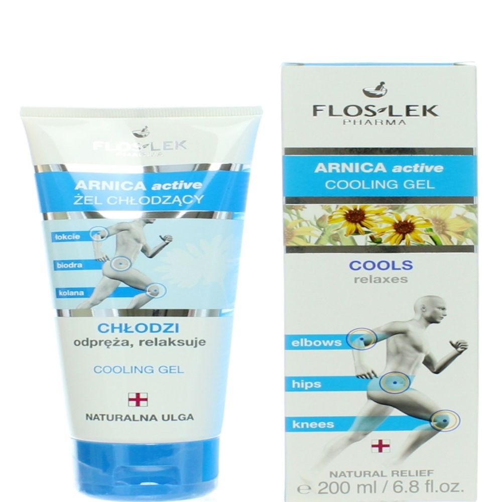 FLOSLEK ARNICA ACTIVE COOLING GEL 200ML