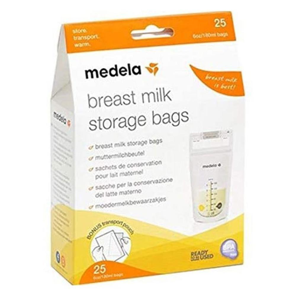 MEDELA BREAST MILK BAGS 25 X 180ML (17226) 1