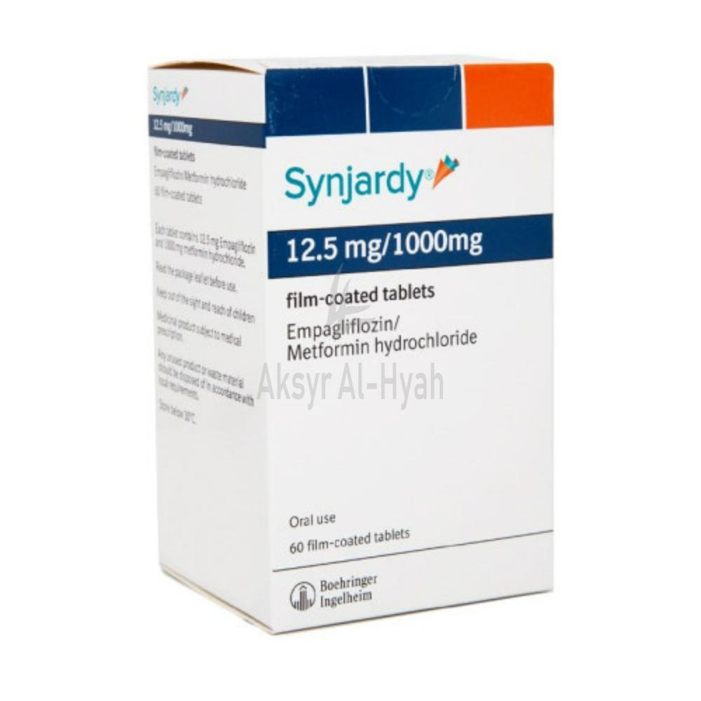 SYNJARDY 12.5/1000MG TABLET 60'S