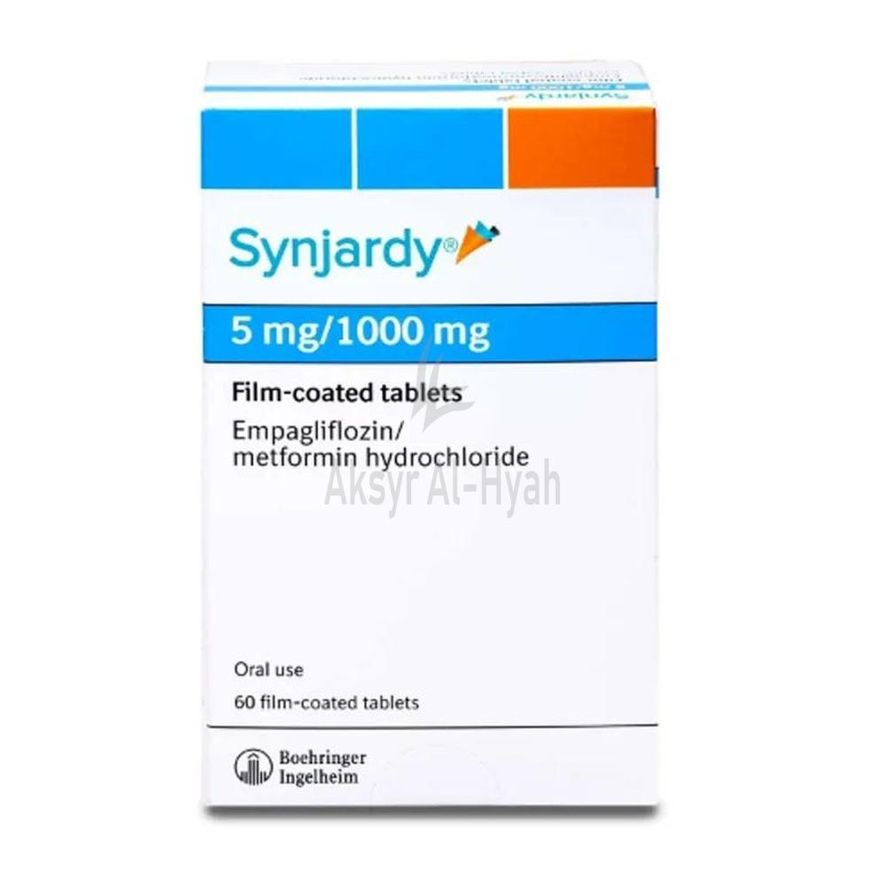 SYNJARDY 5/1000MG TABLET 60'S