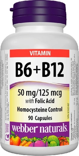 WN VITAMIN B6 + B12 W/FOLIC ACID S.GEL 90'S 1