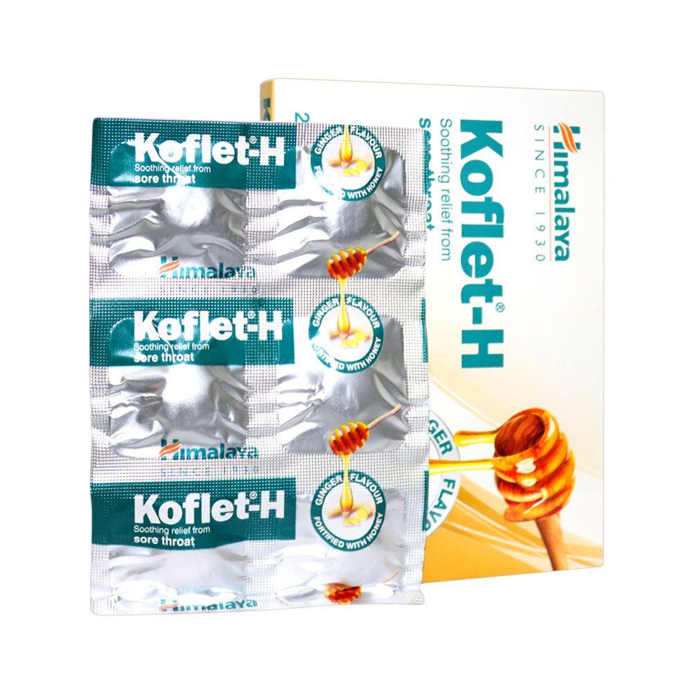 HIMALAYA KOFLET GINGER LOZENGES 12'S 1