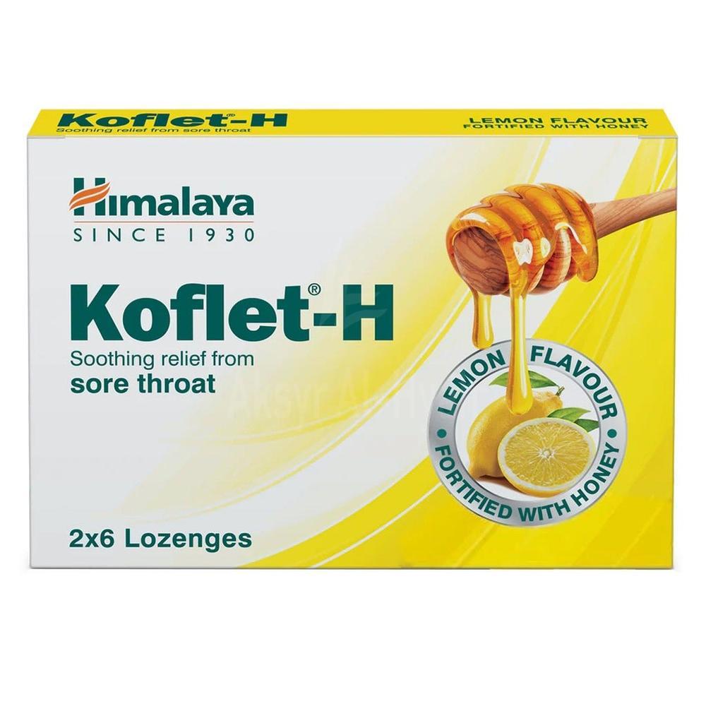 HIMALAYA KOFLET LEMON LOZENGES 12'S 5