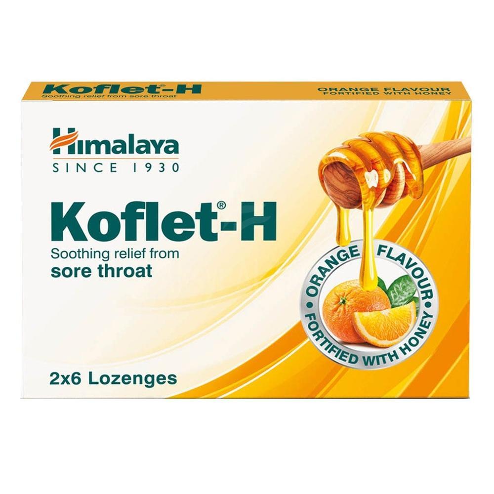 HIMALAYA KOFLET ORANGE LOZENGES 12'S 1