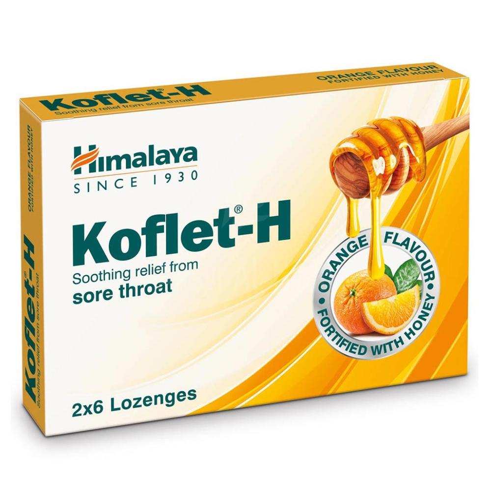 HIMALAYA KOFLET ORANGE LOZENGES 12'S 5