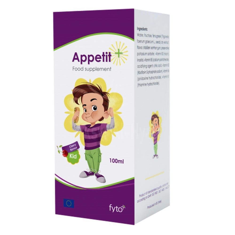 APPETIT + KIDS SYRUP CHERRY 100ML 7
