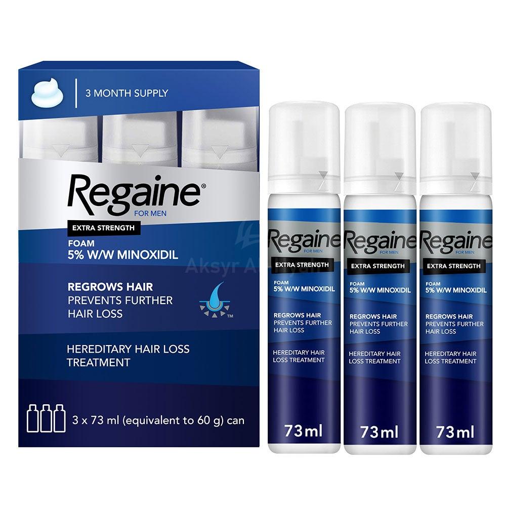 REGAIN 5% EXTRA STRENTH FOAM 3 X 73ML