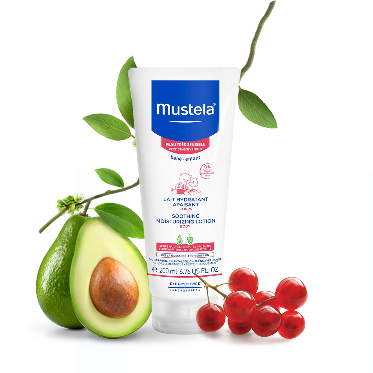 MUSTELA SOOTHING MOIST.BODY LOTION 200ML