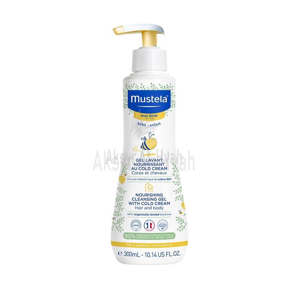 MUSTELA NOUR.CLEANSING GEL W/COLD CR.300ML #55647