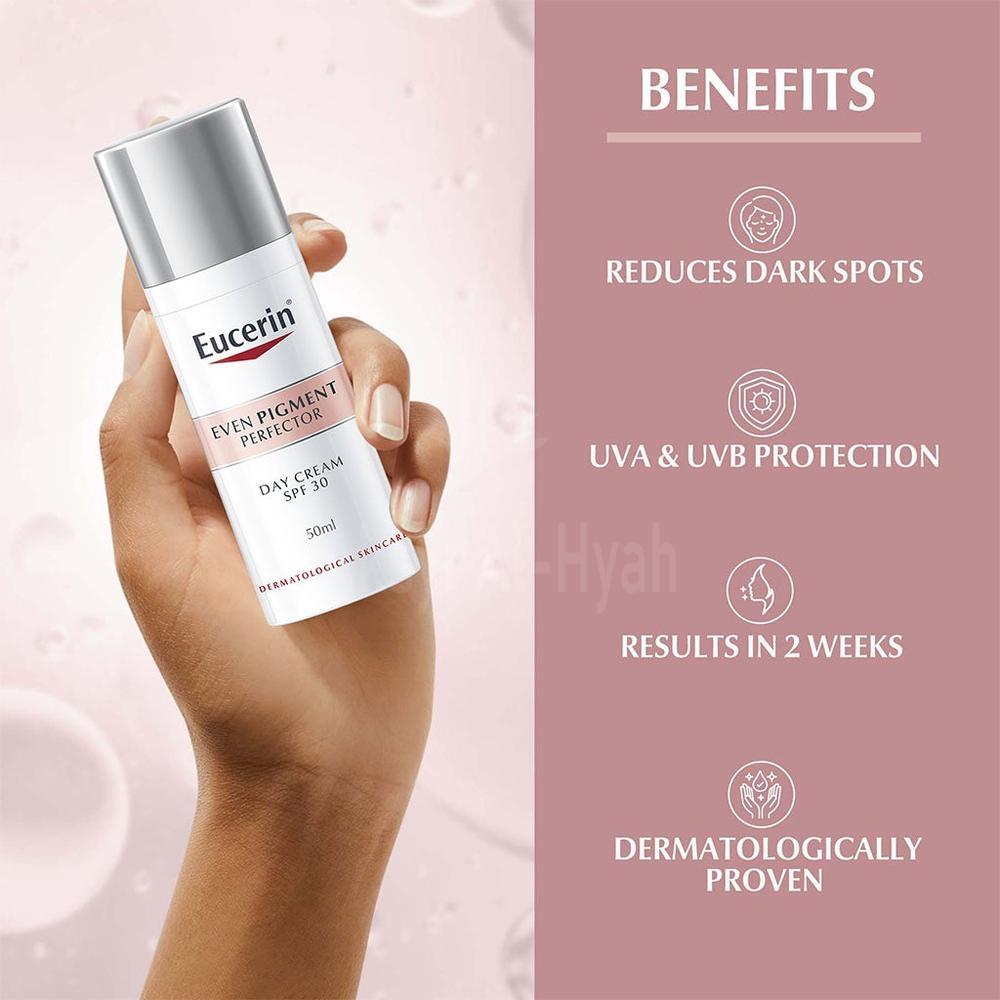 EUCERIN EVEN PIGMENT PERFECTOR SPF30 DAY CREAM 50ML#83505 7