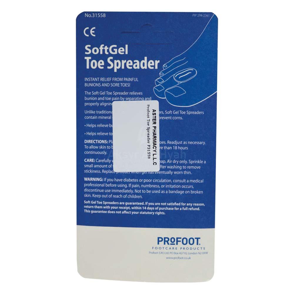 PF TOE SPREADER SOFTGELS 1