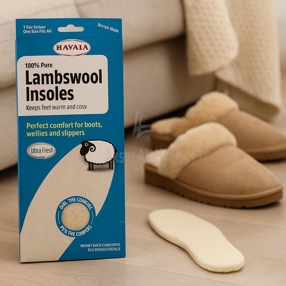 PF 100% PURE LAMBS WOOL INSOLES