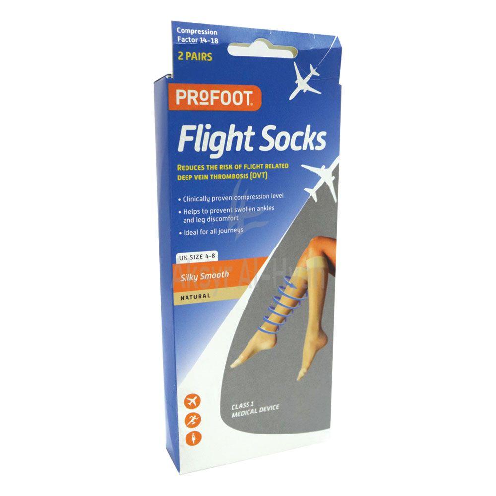PF FLIGHT SOCKS SLKY SMOOTH 4-8 B NATURAL 1