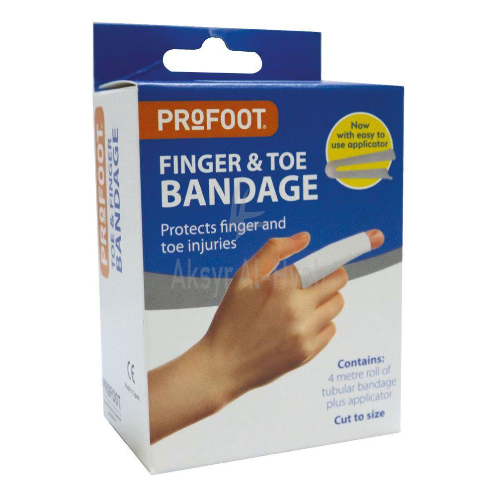 PF FINGER & TOE BANDAGE 4METER ROLL W/SPLINT