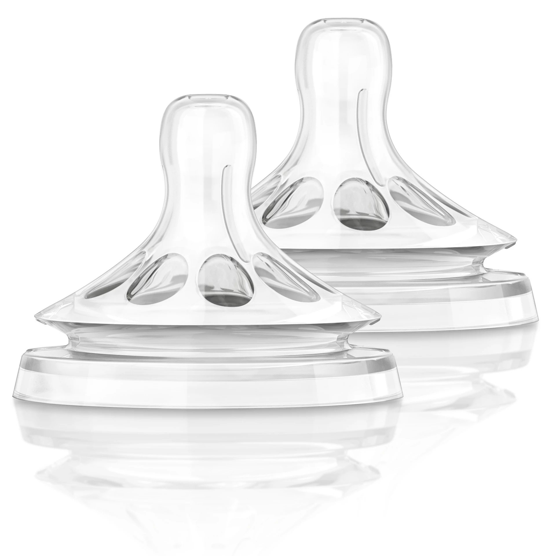 AVENT NATURAL NIPPLE TEAT 6M+ 2'S #654/27 2