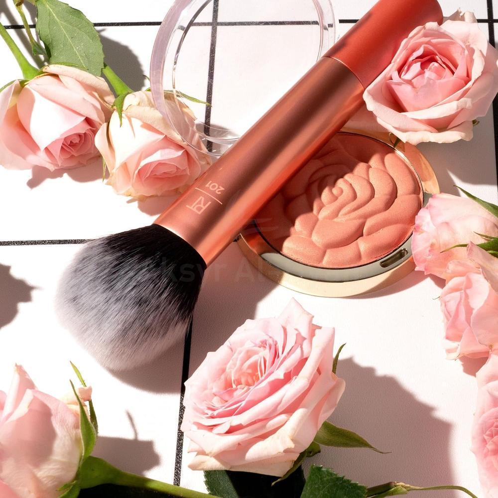 RT FACE POWDER BRUSH + BRONZER #01401 3