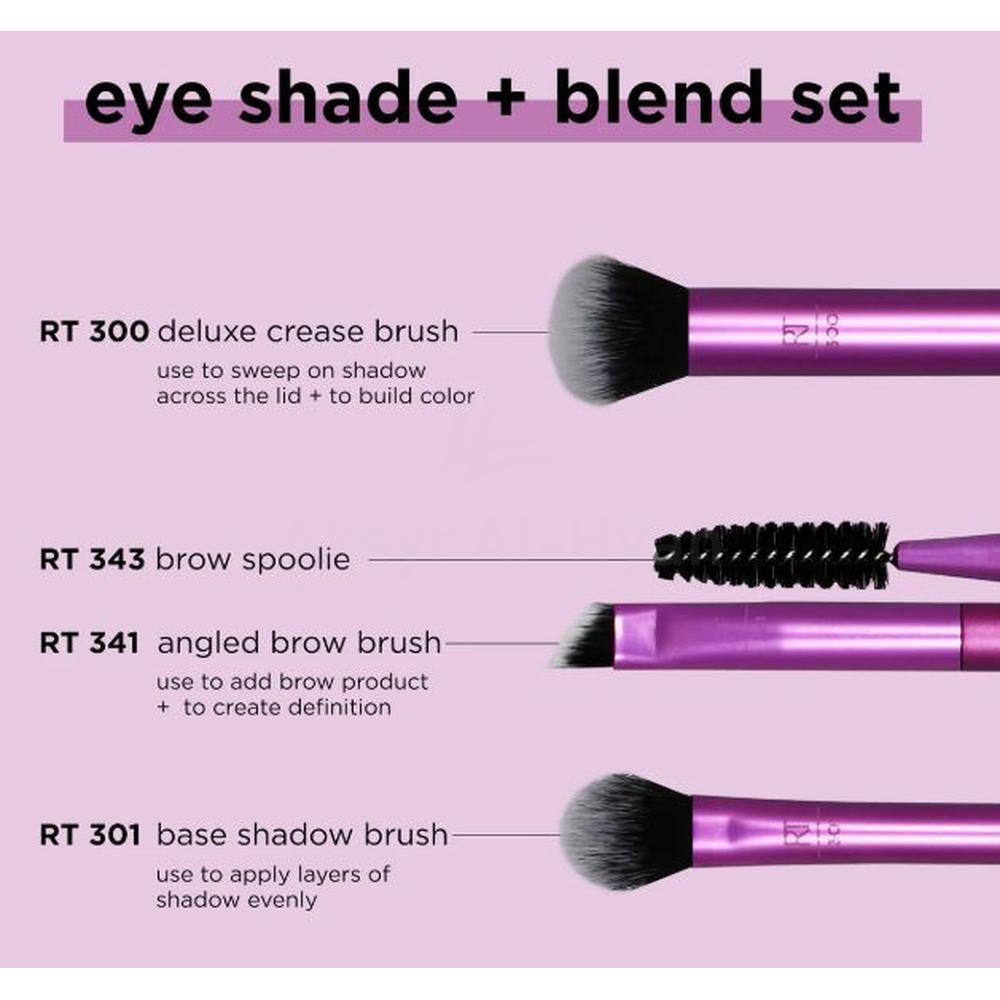 RT FACE EYE SHADE+BLEND BRUSHES 2'S#91529