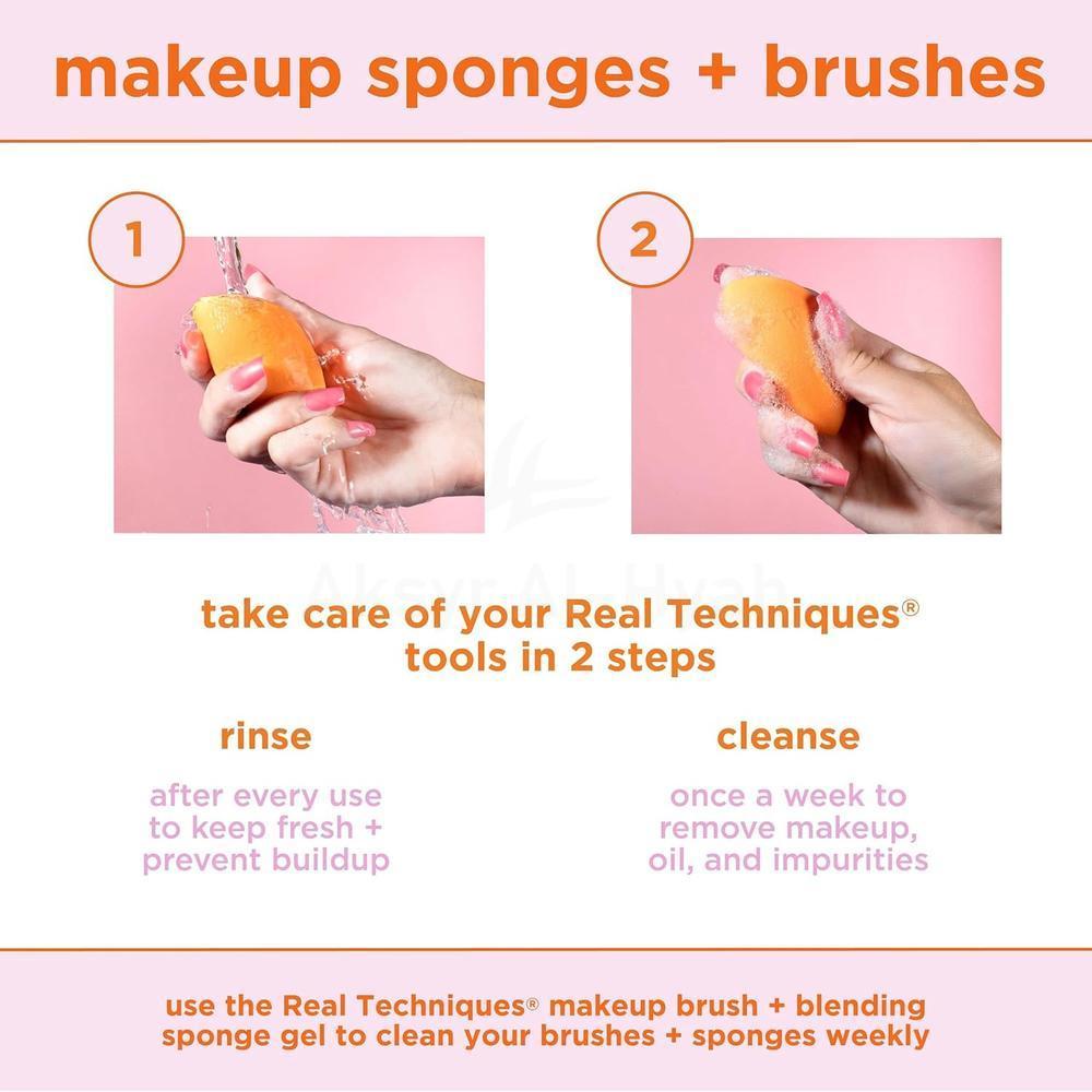 RT FACE+EYE+CHEEK MIRACLE SPONGE 6'S #91570 6