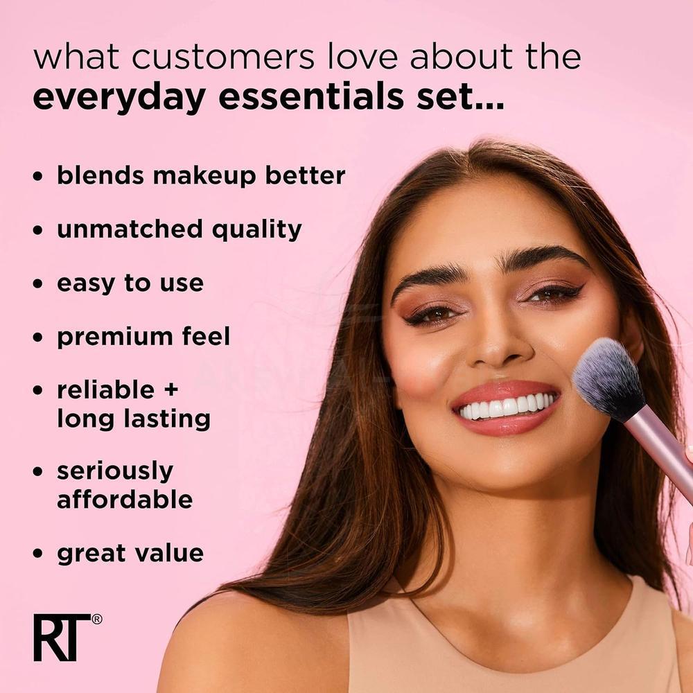RT FACE+EYE+CHEEK EVERYDAY ESSENTIAL BRUSH SET #01786