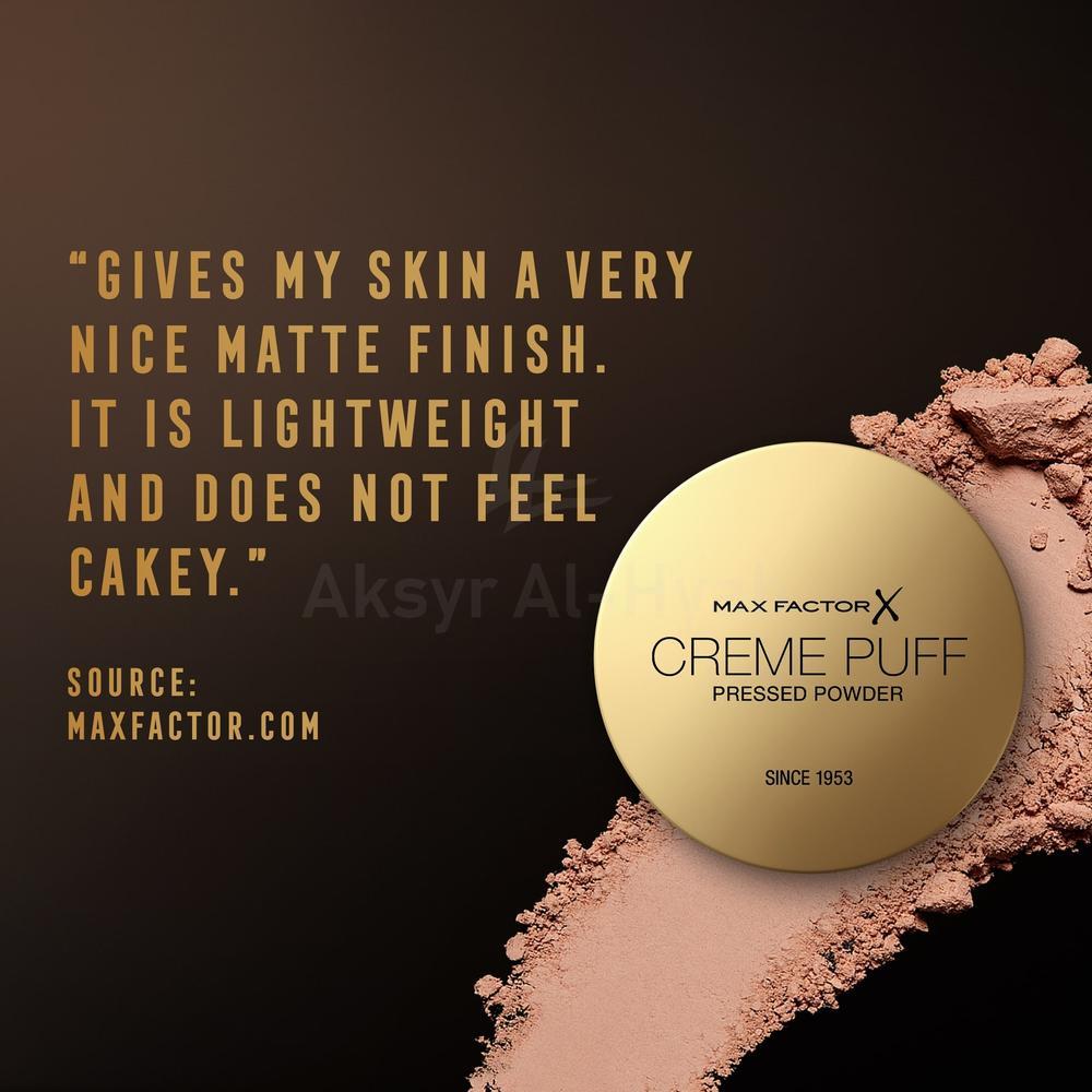MFX CREME PUFF PRESSED POWDER 41 MEDIUM BEIGE 21G
