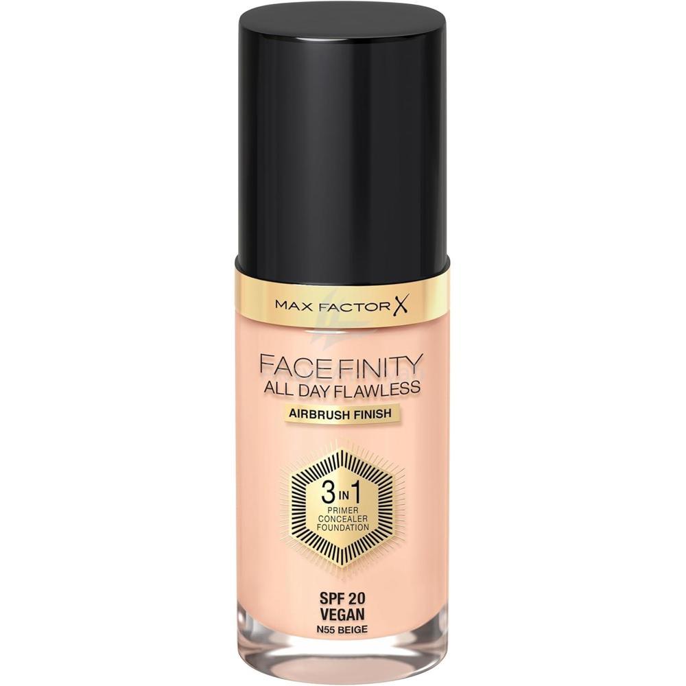 MFX FACEFINITY 3 IN 1 SPF20 FOUNDATION 55 BEIGE 30ML