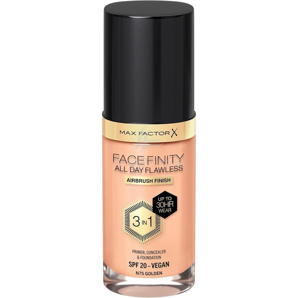 MFX FACEFINITY 3 IN 1 SPF20 FOUNDATION 75 GOLDEN 30ML