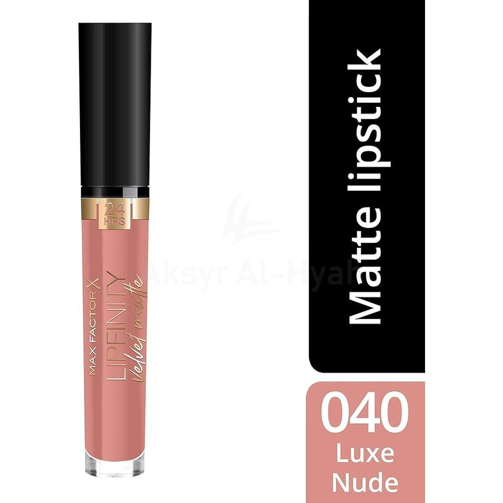 MFX LIPFINITY VELVET MATTE 040 LUXE NUDE 3.5ML 3
