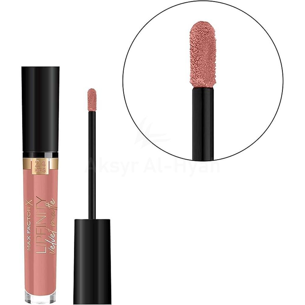 MFX LIPFINITY VELVET MATTE 040 LUXE NUDE 3.5ML 4